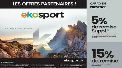 Partenariat Ekosport Caf Aix Partenariat Ekosport Caf Aix
