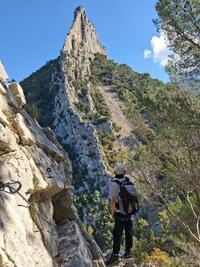 Vue de la via ferrata Vue de la via ferrata